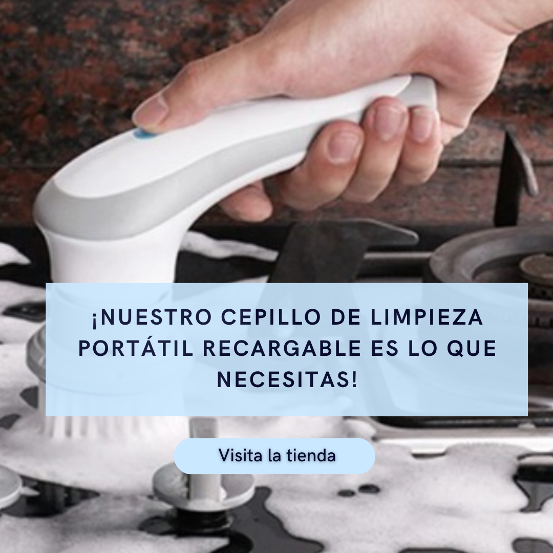 NUEVO CEPILLO DE LIMPIEZA PORTÁTIL RECARGABLE — XELO TENGO