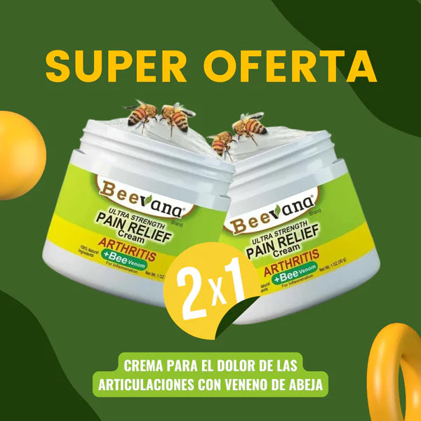 Crema para dolores Beevana y articulaciones 2×1 — Xelo Tengo