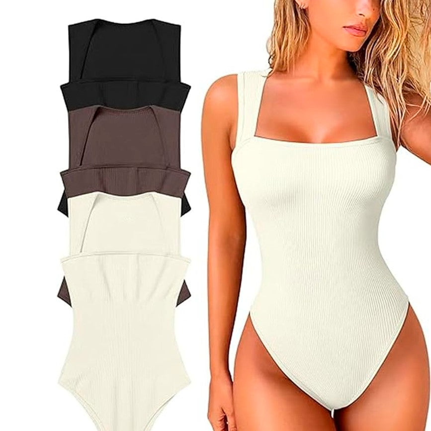 BODY PARA MUJER SIN MANGA CON ESCOTE CUADRADO — XELO TENGO