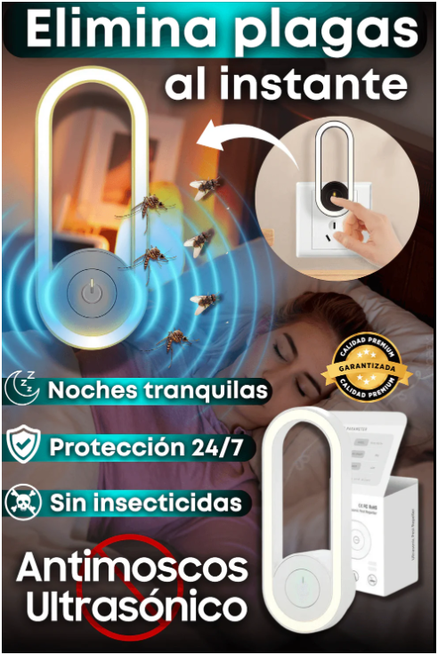 REPELENTE ULTRASÓNICO DE MOSQUITOS — XELO TENGO