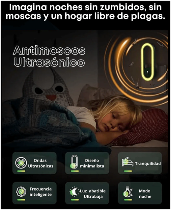 REPELENTE ULTRASÓNICO DE MOSQUITOS — XELO TENGO