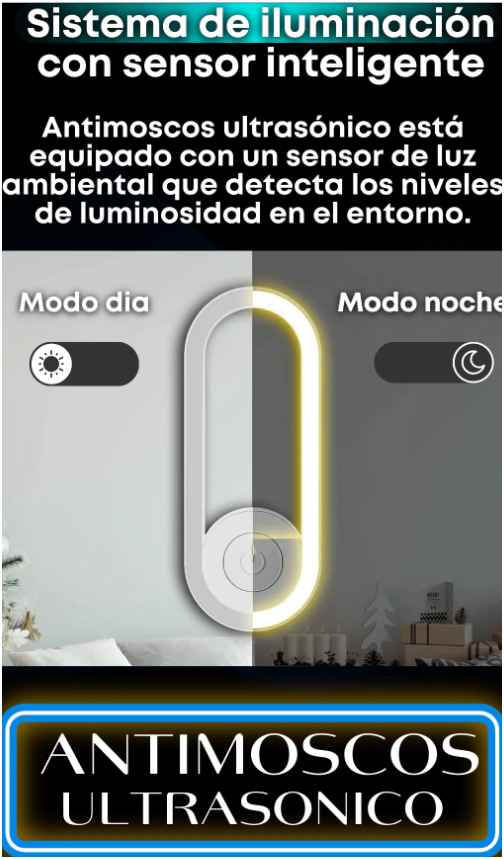 REPELENTE ULTRASÓNICO DE MOSQUITOS — XELO TENGO