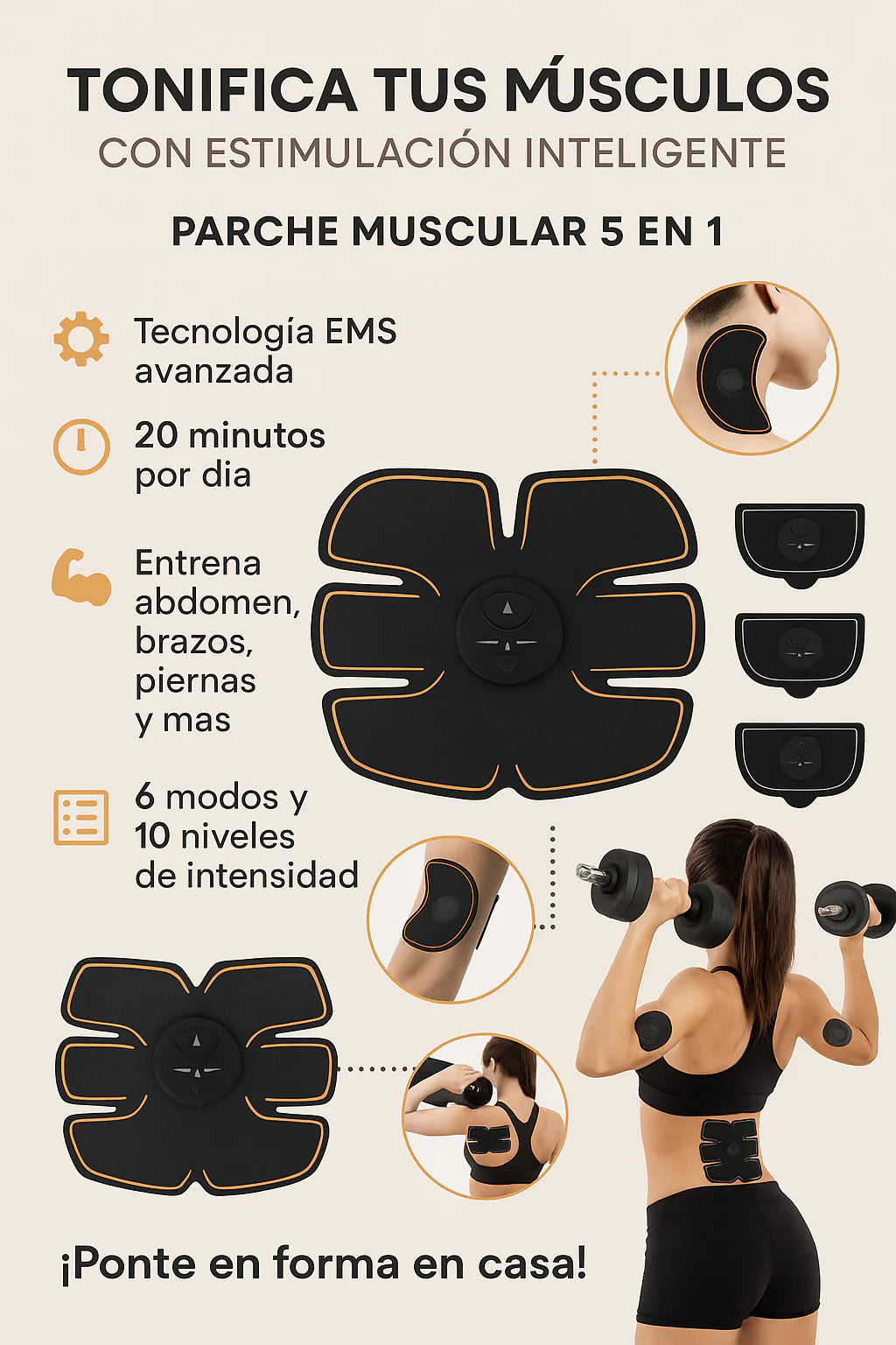 Tonificador De Abdomen 3 En 1 — XELO TENGO