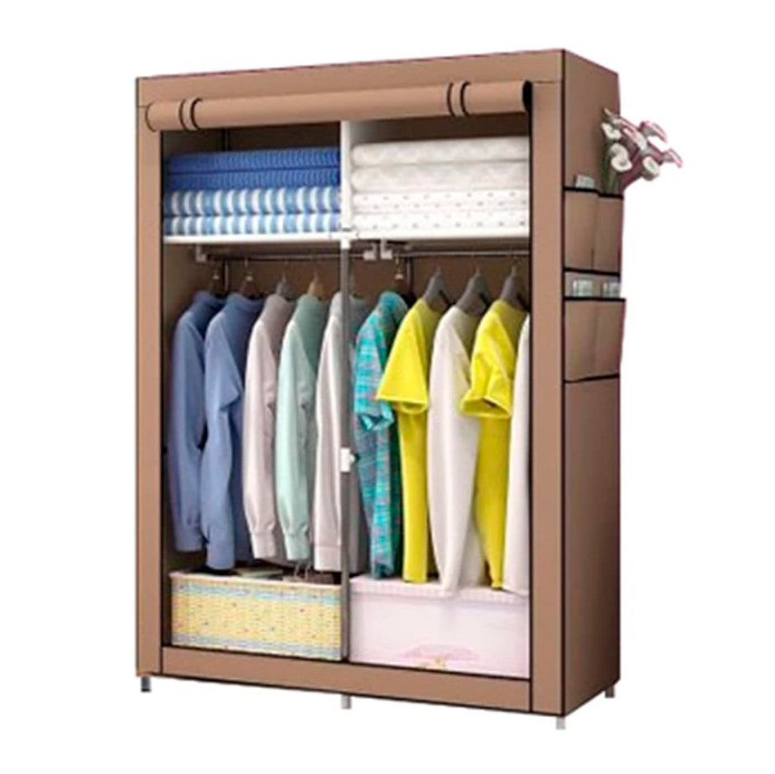 Closet Ropero De Tela XELO TENGO — SOLO GRIS