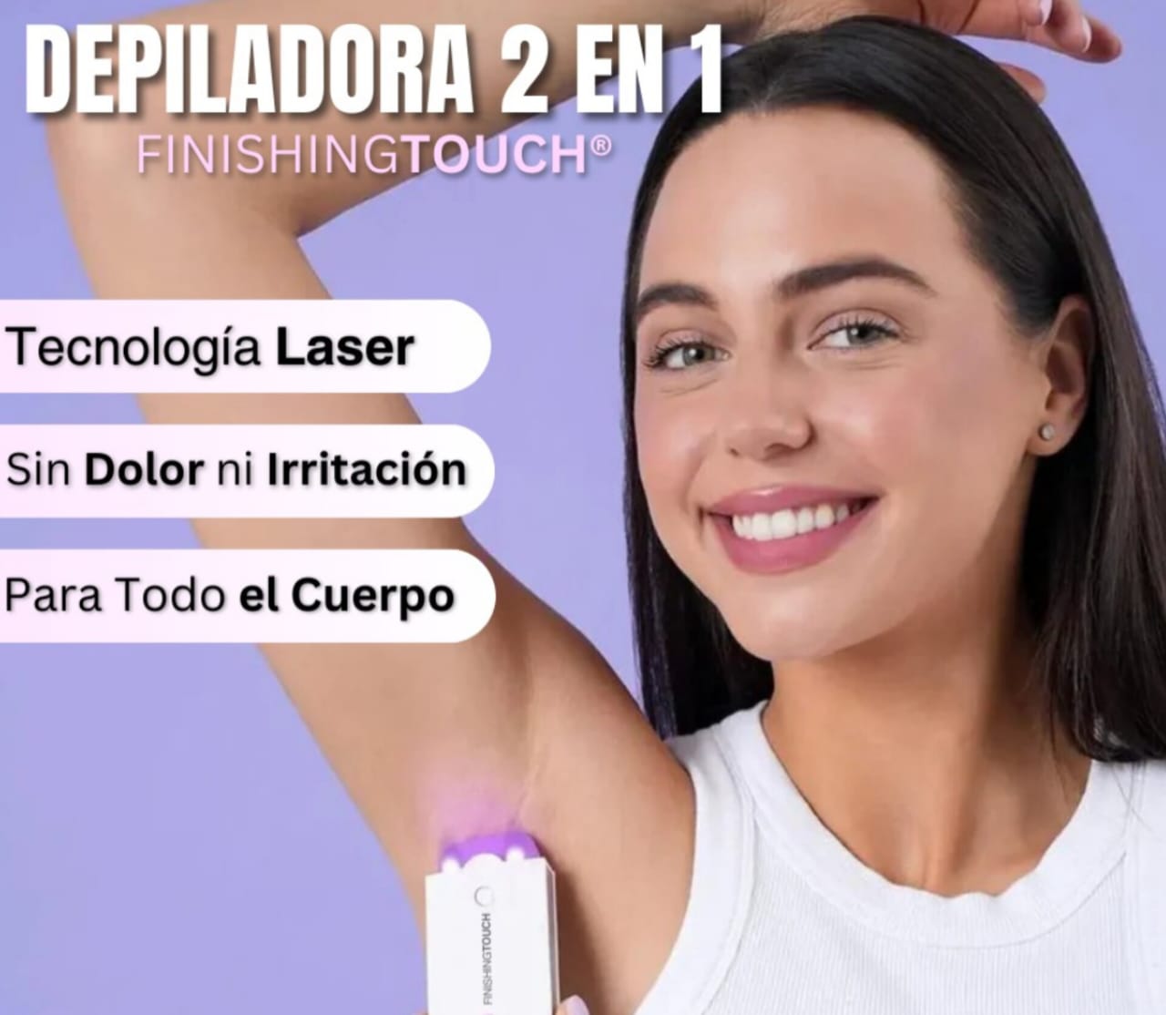 NUEVA DEPILADORA LÁSER TOUCH —XELOTENGO