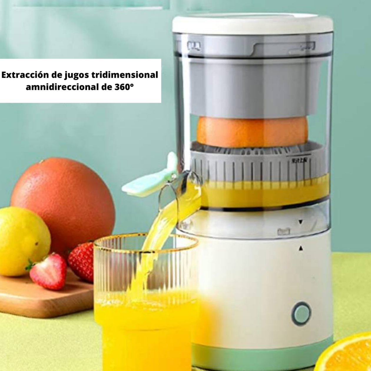 EXPRIMIDOR DE NARANJA ELÉCTRICO — XELO TENGO