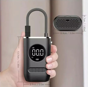 POTENTE COMPRESOR INFLADOR PARA CARROS MOTOS BICICLETAS ETC — XELO TENGO