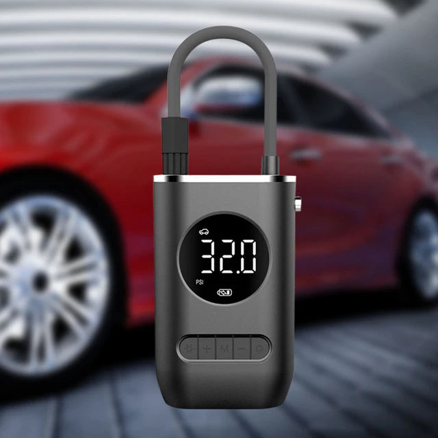 POTENTE COMPRESOR INFLADOR PARA CARROS MOTOS BICICLETAS ETC — XELO TENGO