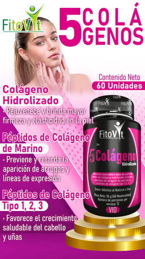 5 Colágenos Fitovit - XELO TENGO