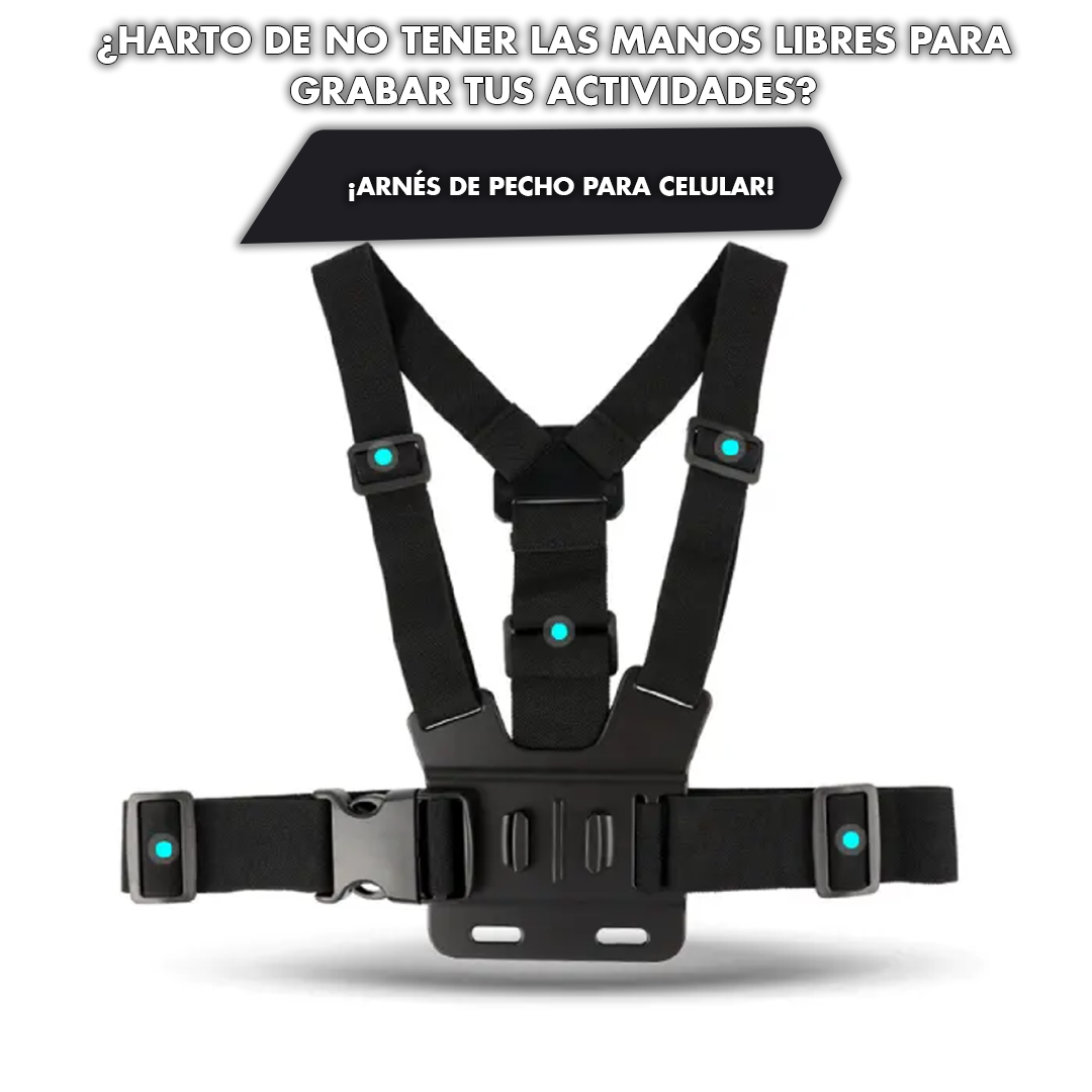 ARNES DE PECHO PARA CELULAR — XELO TENGO