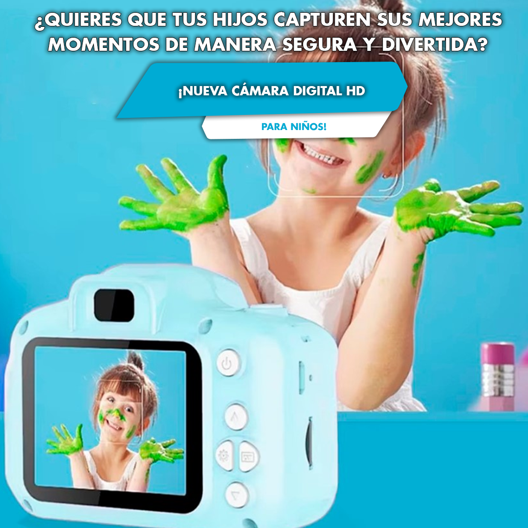 NUEVA CÁMARA DIGITAL HD PARA NIÑOS — XELO TENGO