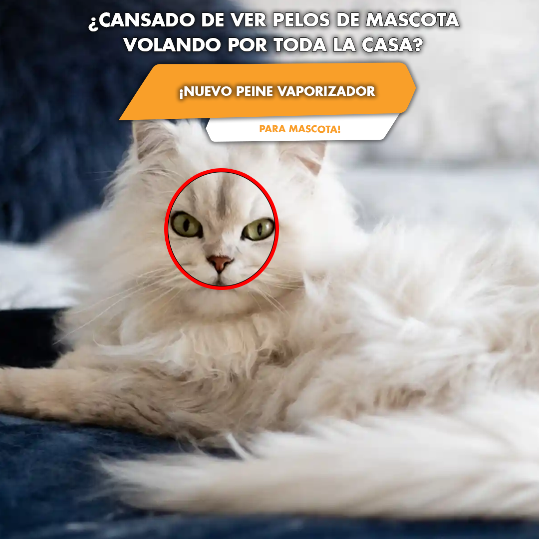 PEINE VAPORIZADOR PARA MASCOTA — XELO TENGO