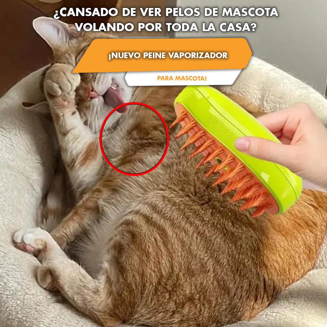 PEINE VAPORIZADOR PARA MASCOTA — XELO TENGO