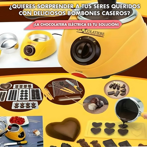 MÁQUINA FONDUE ELÉCTRICA PARA CHOCOLATE — XELO TENGO
